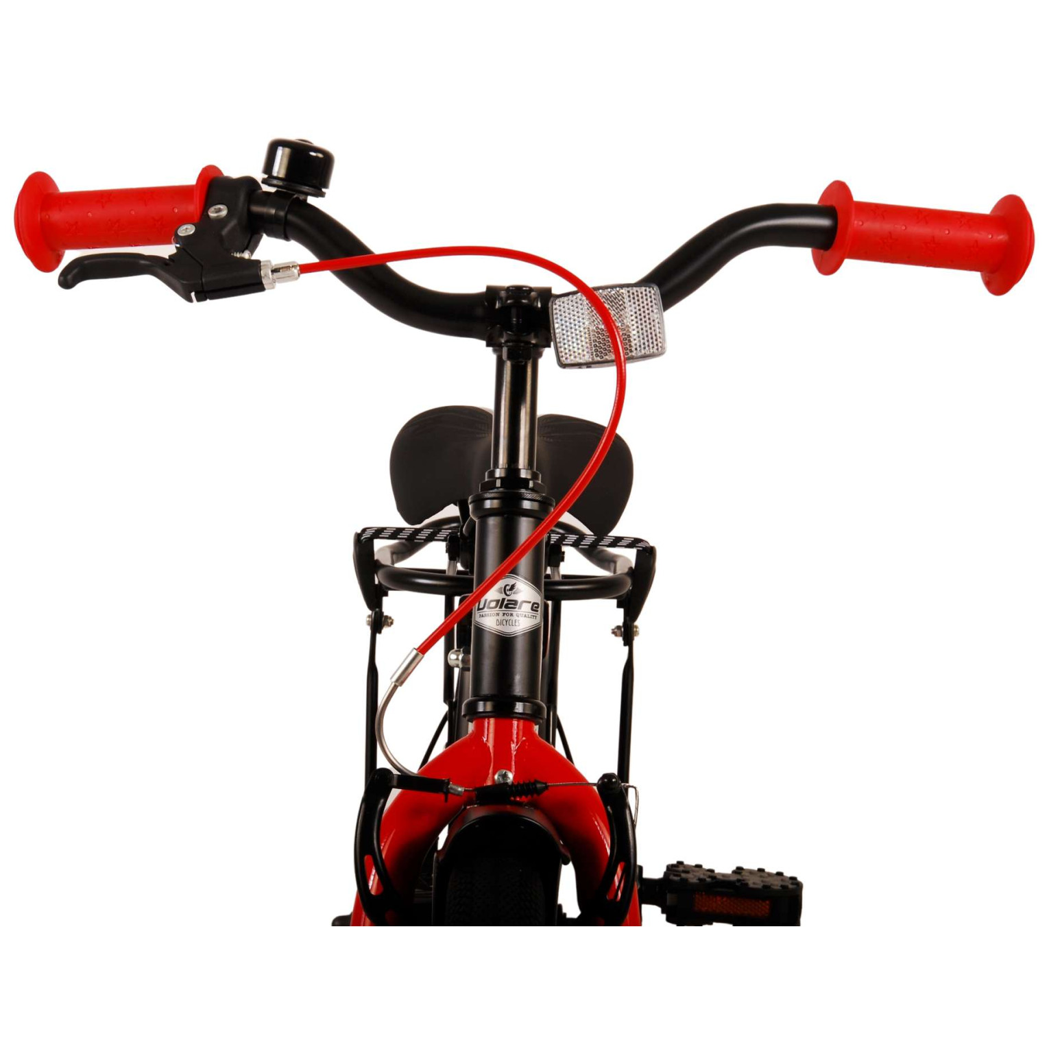 Vélo Volare Thombike - 14 pouces - Noir Rouge