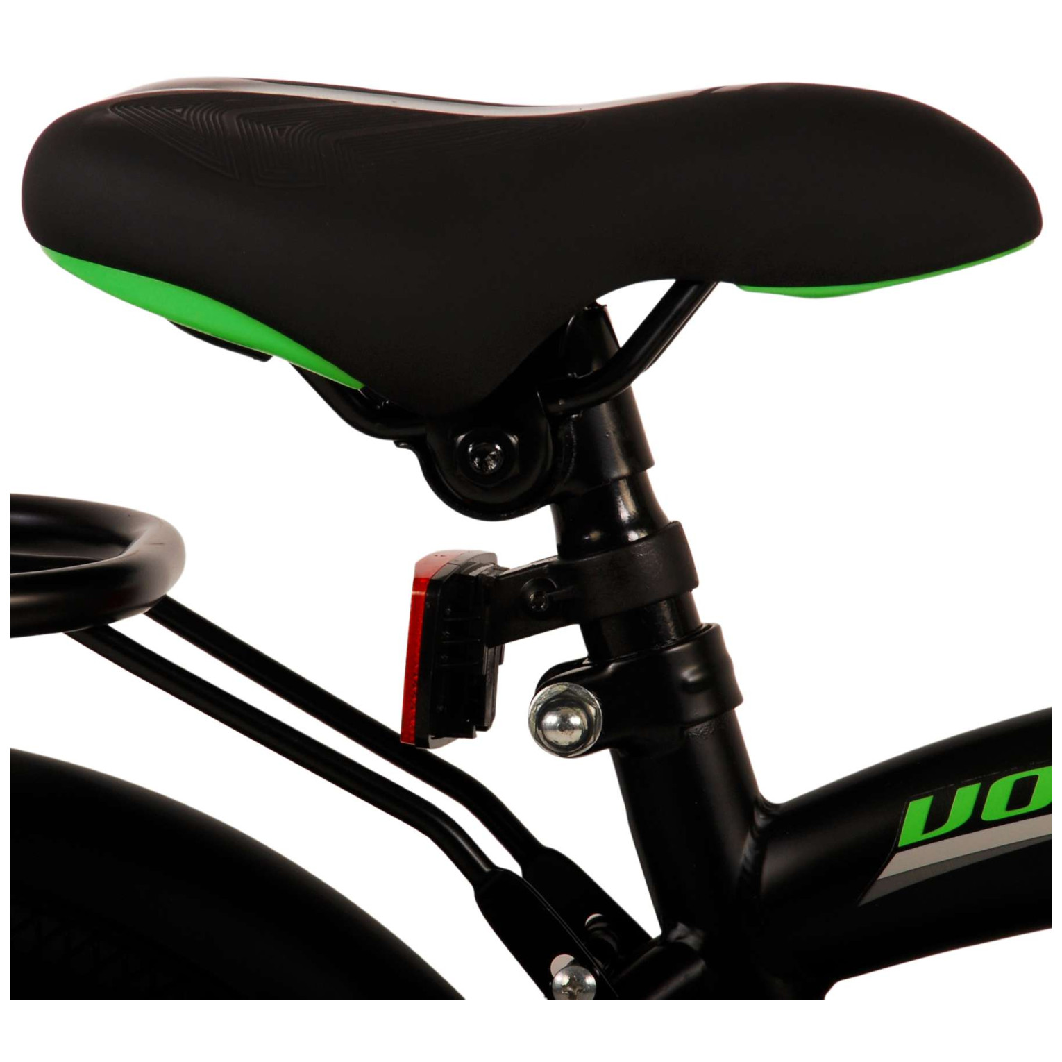 Volare Thombike Fiets - 14 inch - Zwart Groen