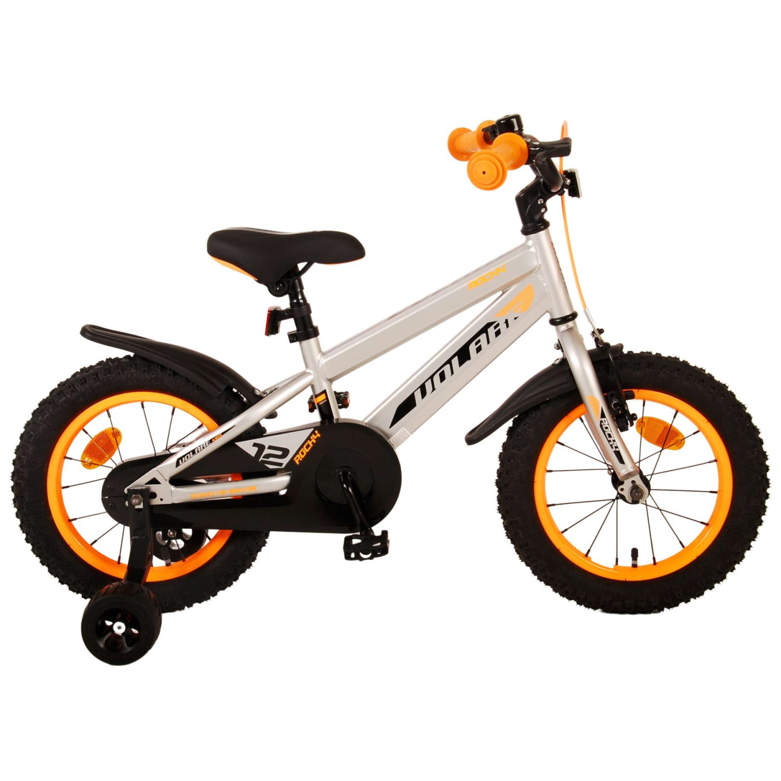 Volare Rocky Fiets - 14 inch - Grijs