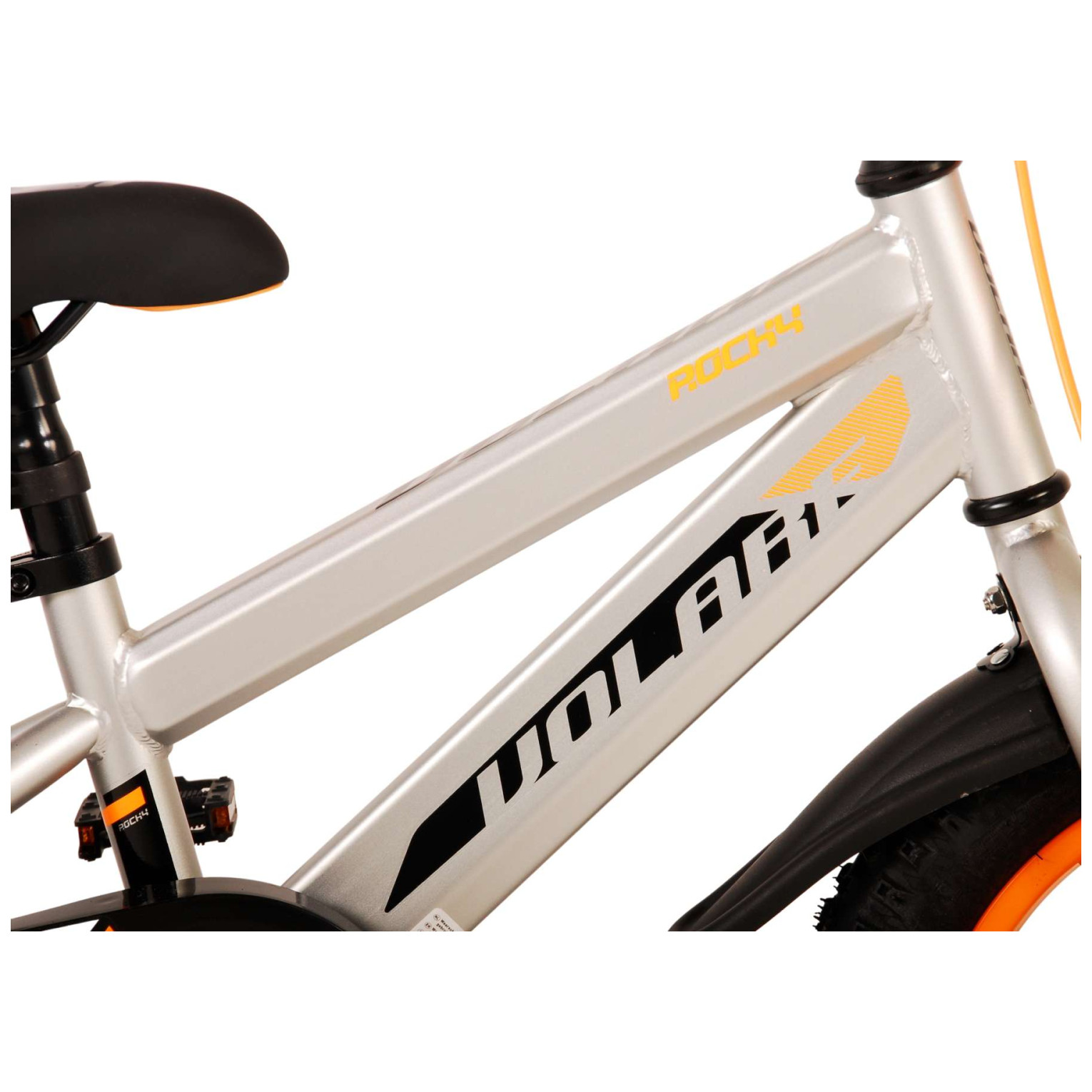 Volare Rocky Fiets - 14 inch - Grijs