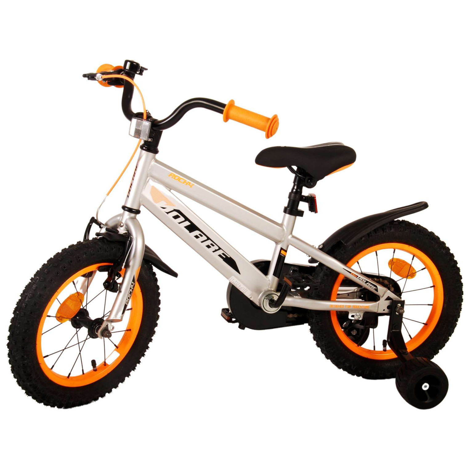 Volare Rocky Fiets - 14 inch - Grijs