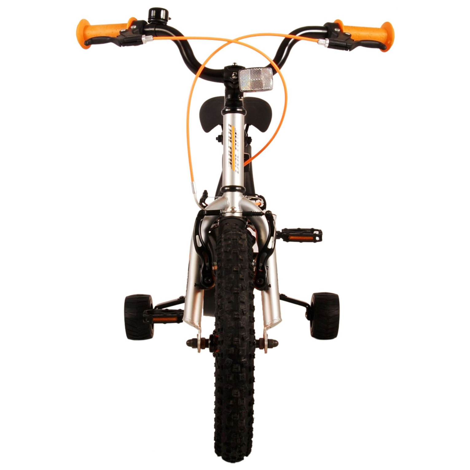 Volare Rocky Fiets - 14 inch - Grijs - Twee handremmen