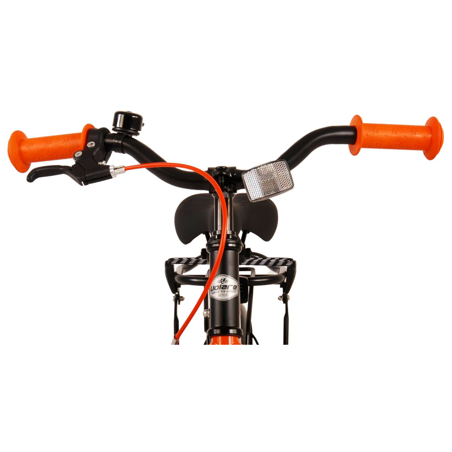 Volare Thombike Fiets - 14 inch - Zwart Oranje