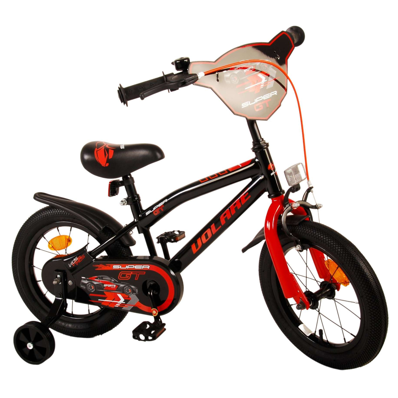 Volare Super GT Fiets - 14 inch - Rood