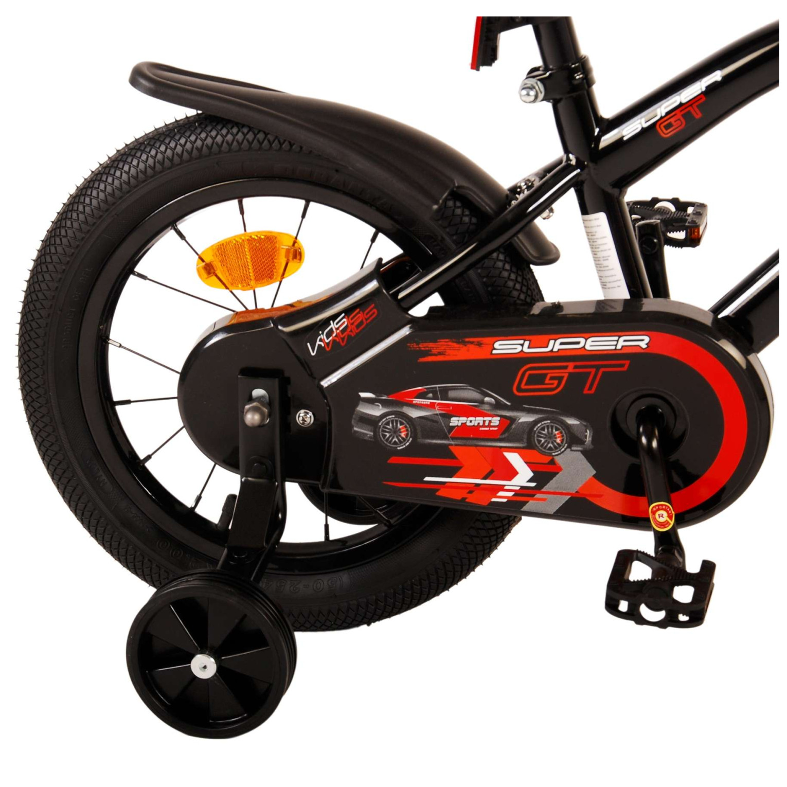 Volare Super GT Fiets - 14 inch - Rood