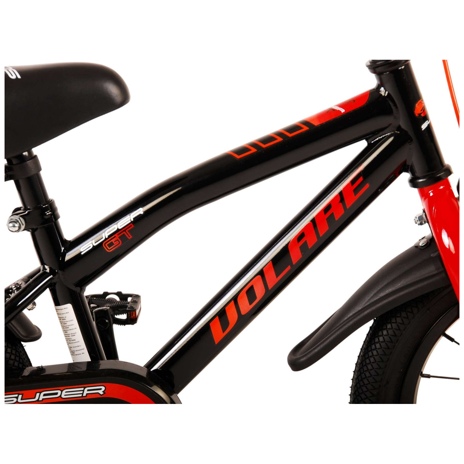 Volare Super GT Fiets - 14 inch - Rood