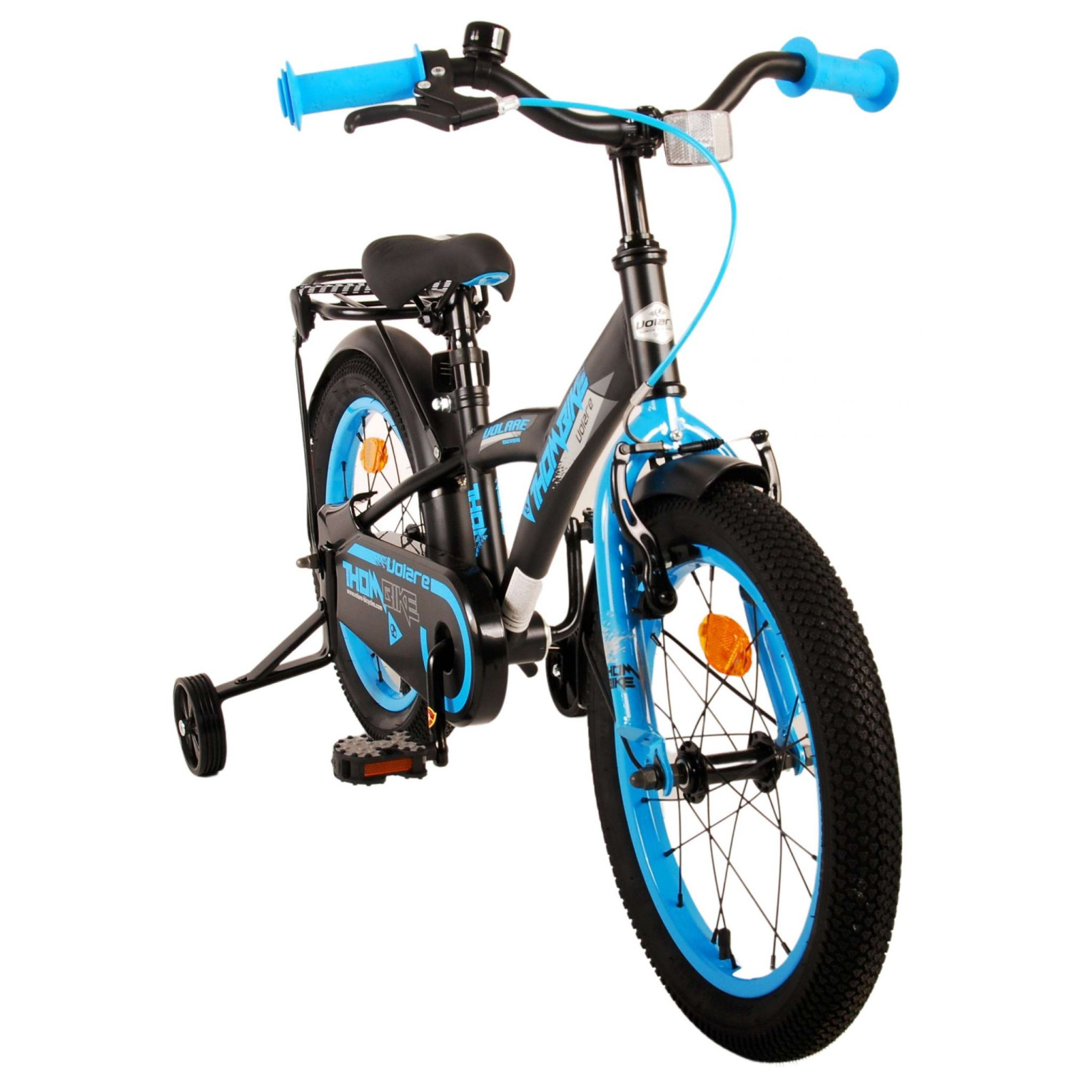 Vélo Volare Thombike - 16 pouces - Noir Bleu