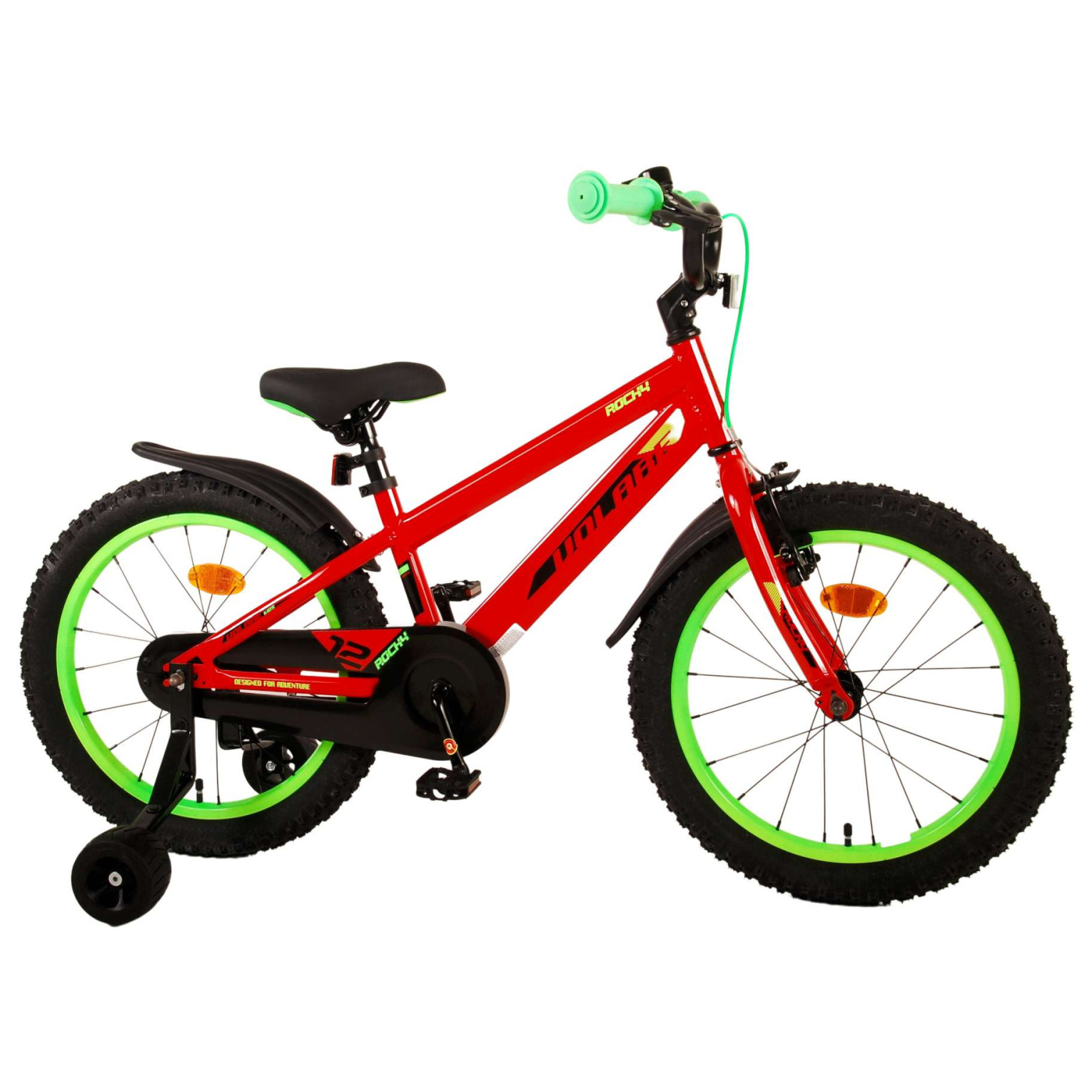 Volare Rocky Fiets - 18 inch - Rood