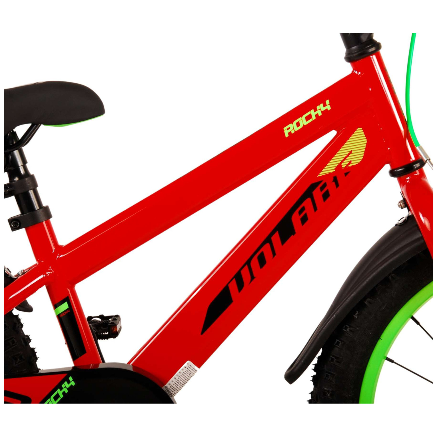 Volare Rocky Fiets - 18 inch - Rood