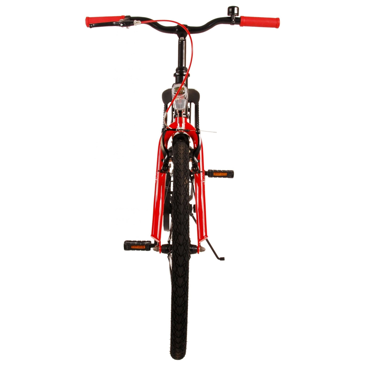 Vélo Volare Thombike - 24 pouces - Noir Rouge