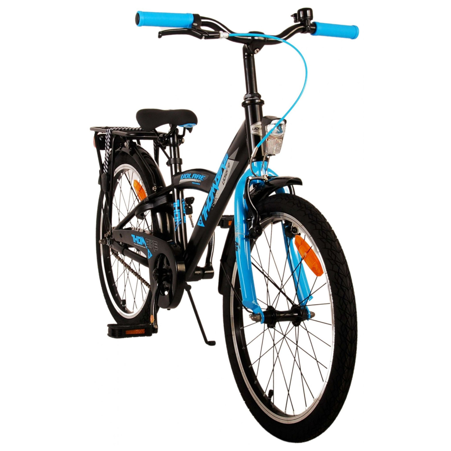 Volare Thombike Fiets - 20 inch - Zwart Blauw