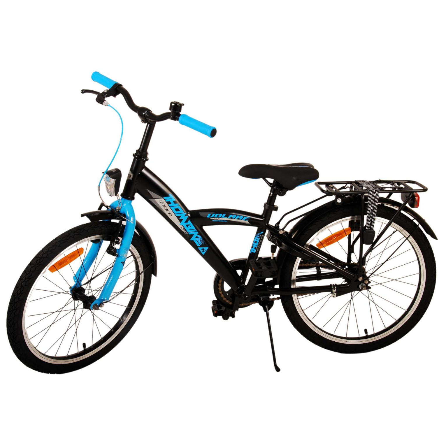 Volare Thombike Fiets - 20 inch - Zwart Blauw