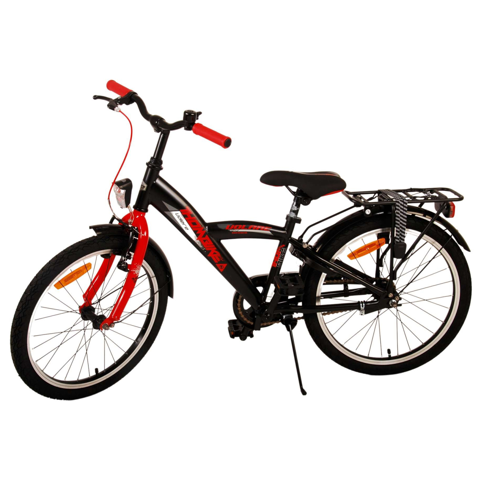 Vélo Volare Thombike - 20 pouces - Noir Rouge