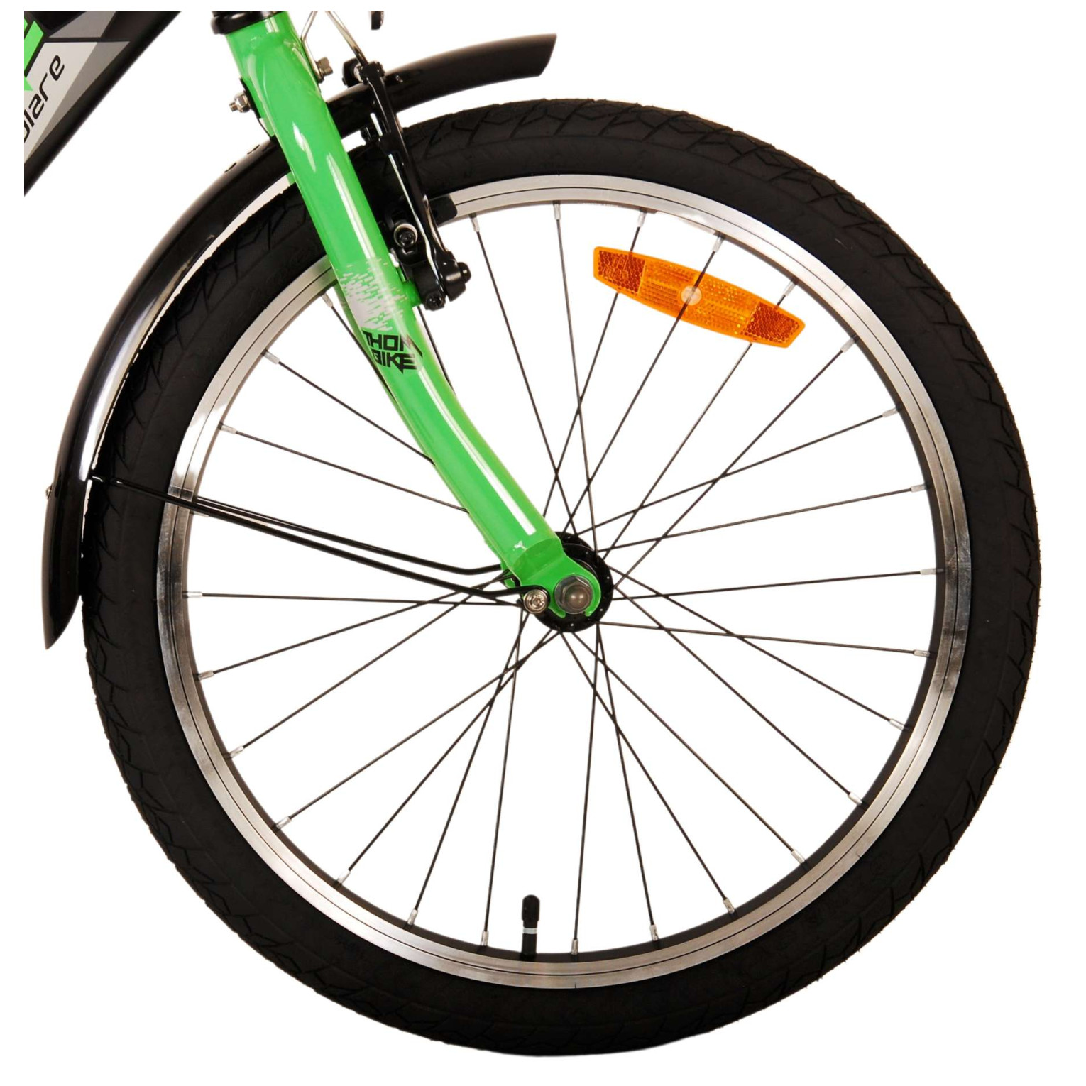 Vélo Volare Thombike - 20 pouces - Noir Vert