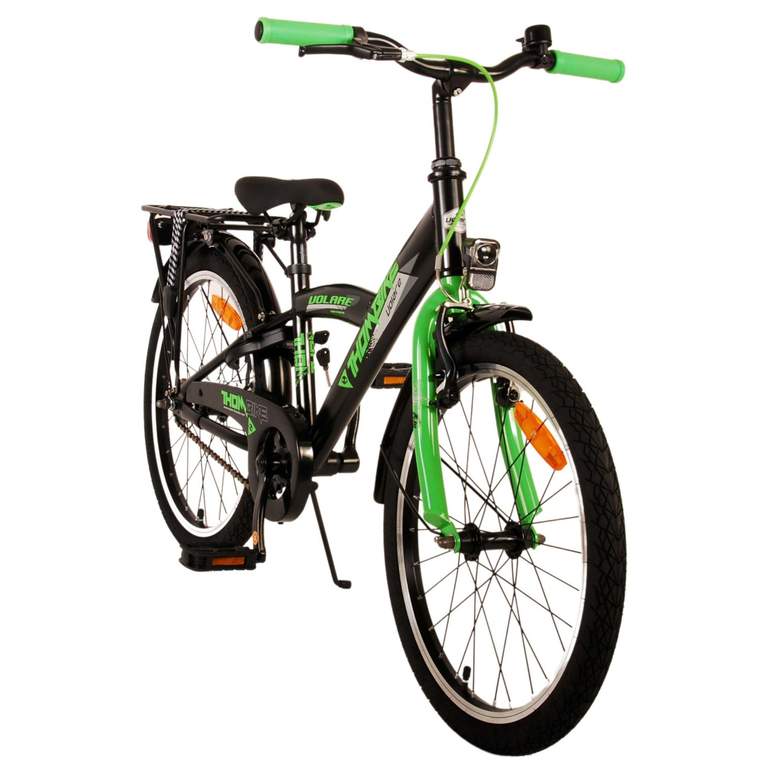 Vélo Volare Thombike - 20 pouces - Noir Vert