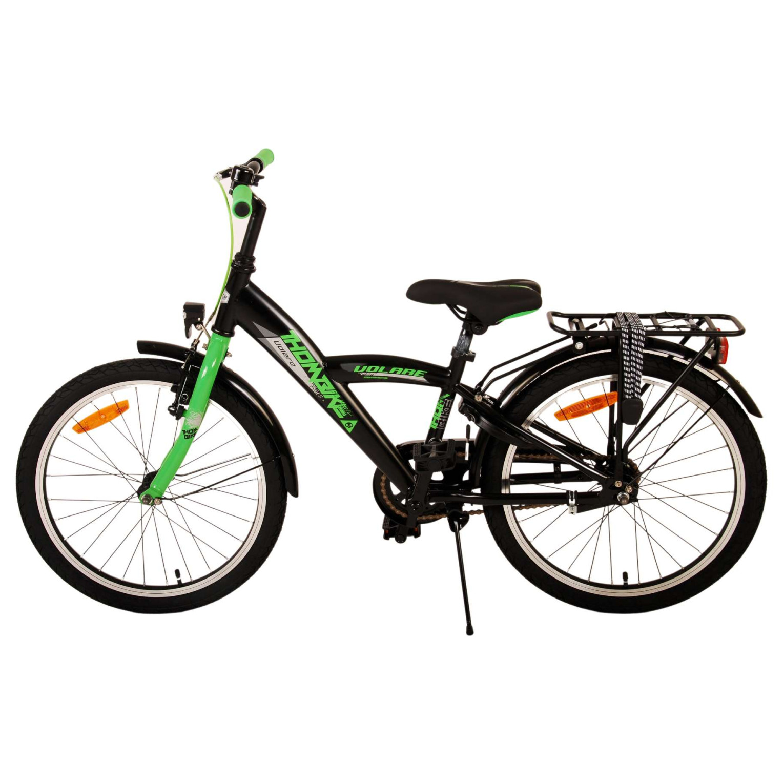 Vélo Volare Thombike - 20 pouces - Noir Vert