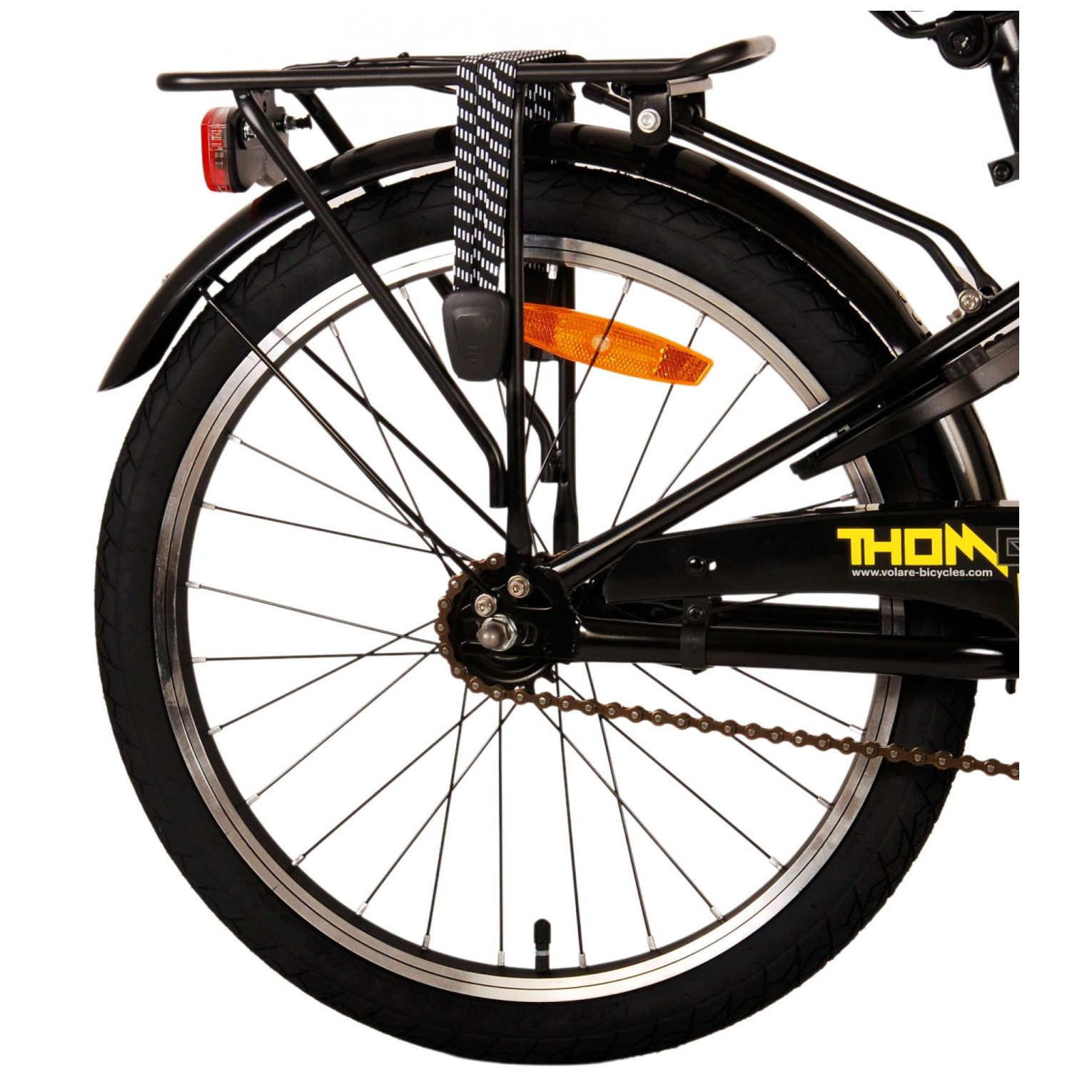 Volare Thombike Fiets - 20 inch - Zwart Geel