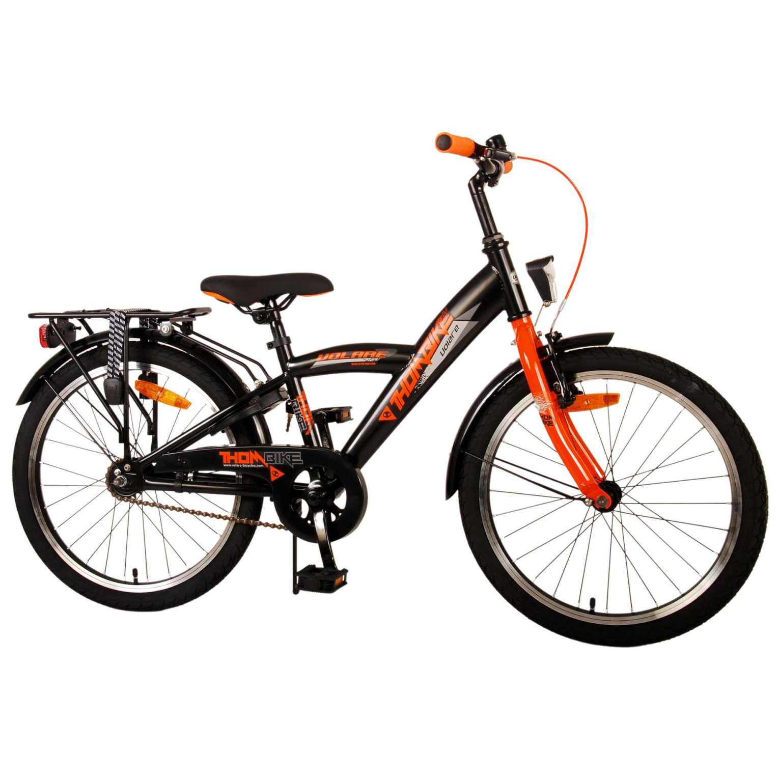 Vélo Volare Thombike - 20 pouces - Noir Orange