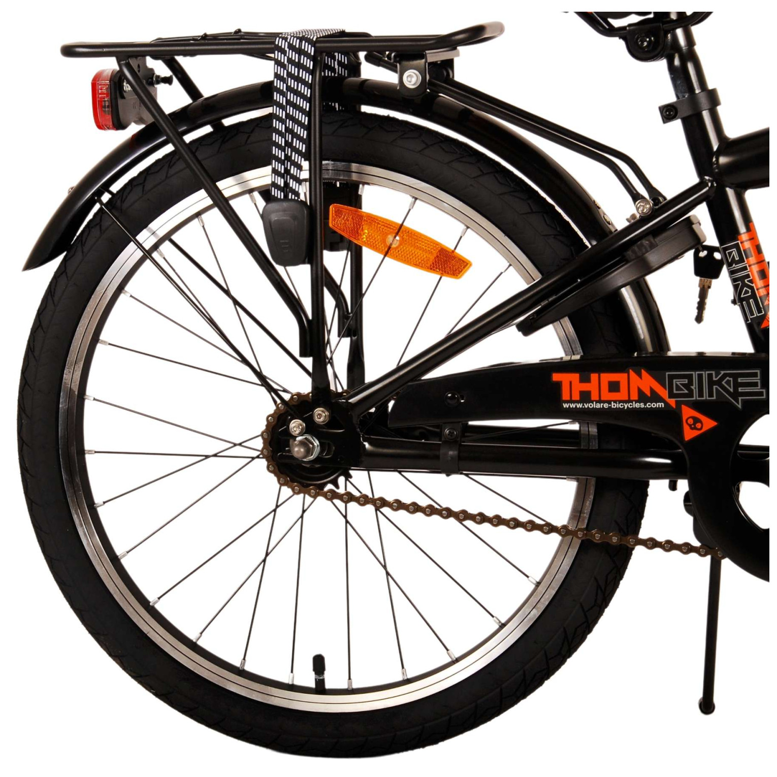 Vélo Volare Thombike - 20 pouces - Noir Orange