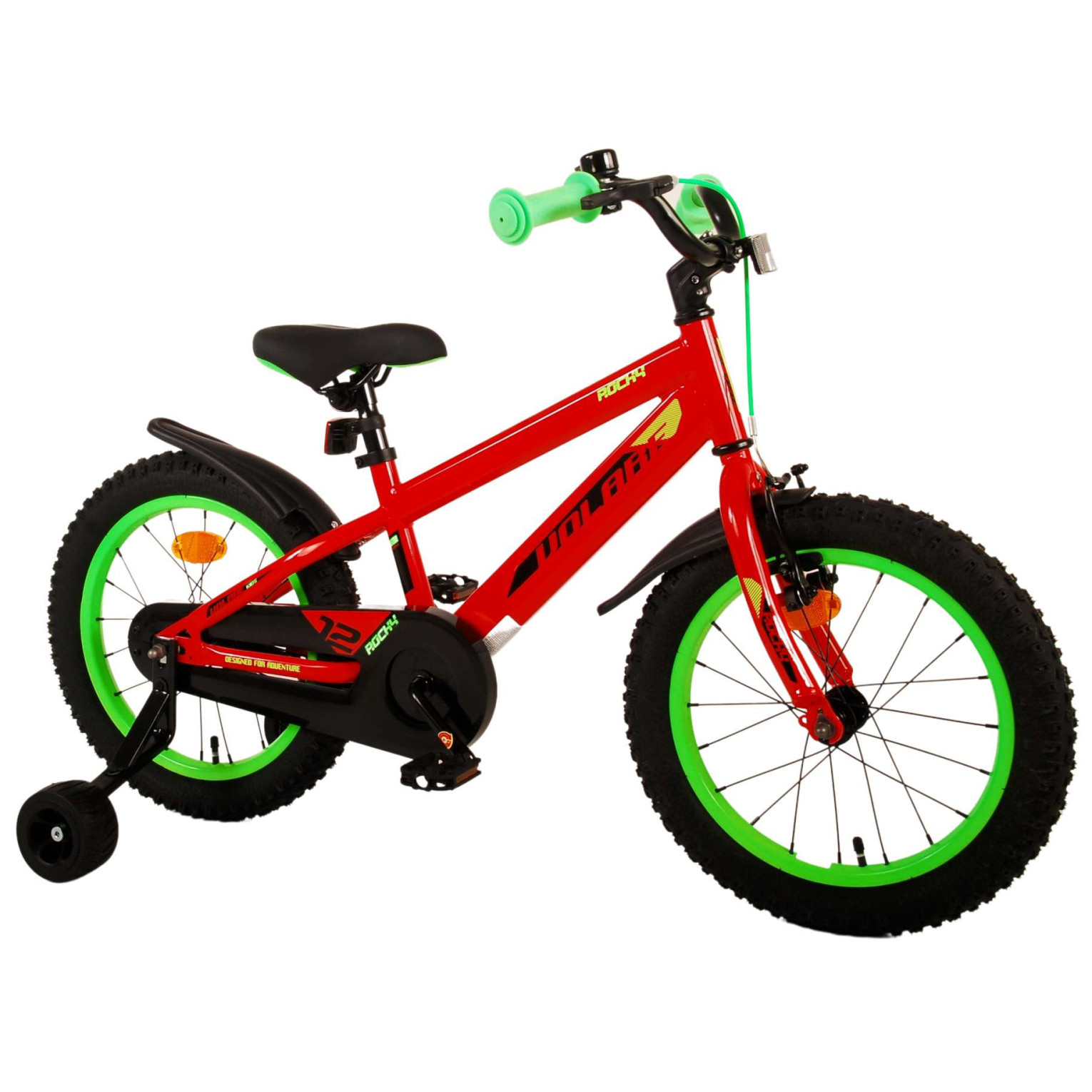 Volare Rocky Fiets - 16 inch - Rood