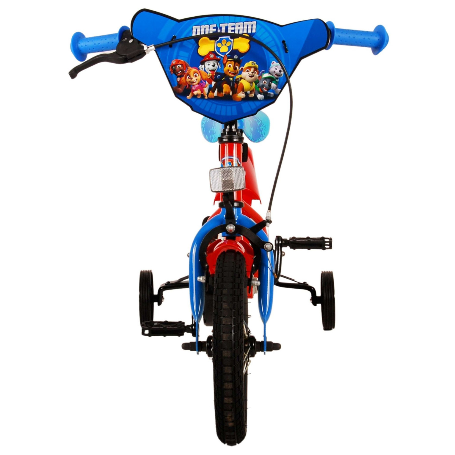 Paw Patrol Fiets - 12 inch - Rood/Blauw