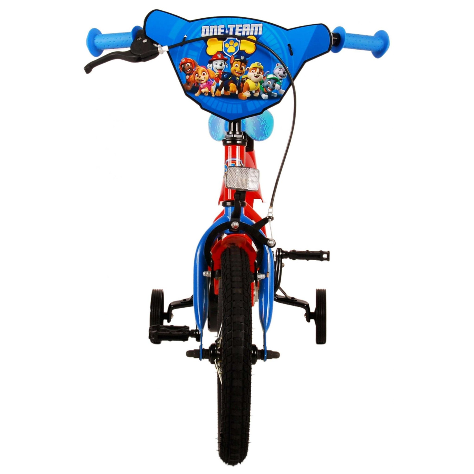 Paw Patrol Fiets - 14 inch - Rood/Blauw