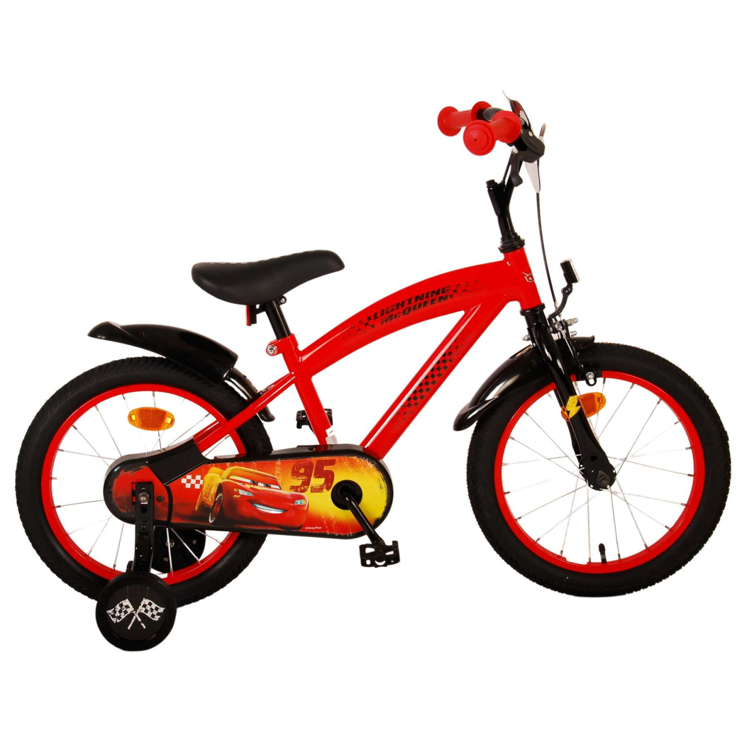 Disney Cars Fiets - 16 inch - Rood