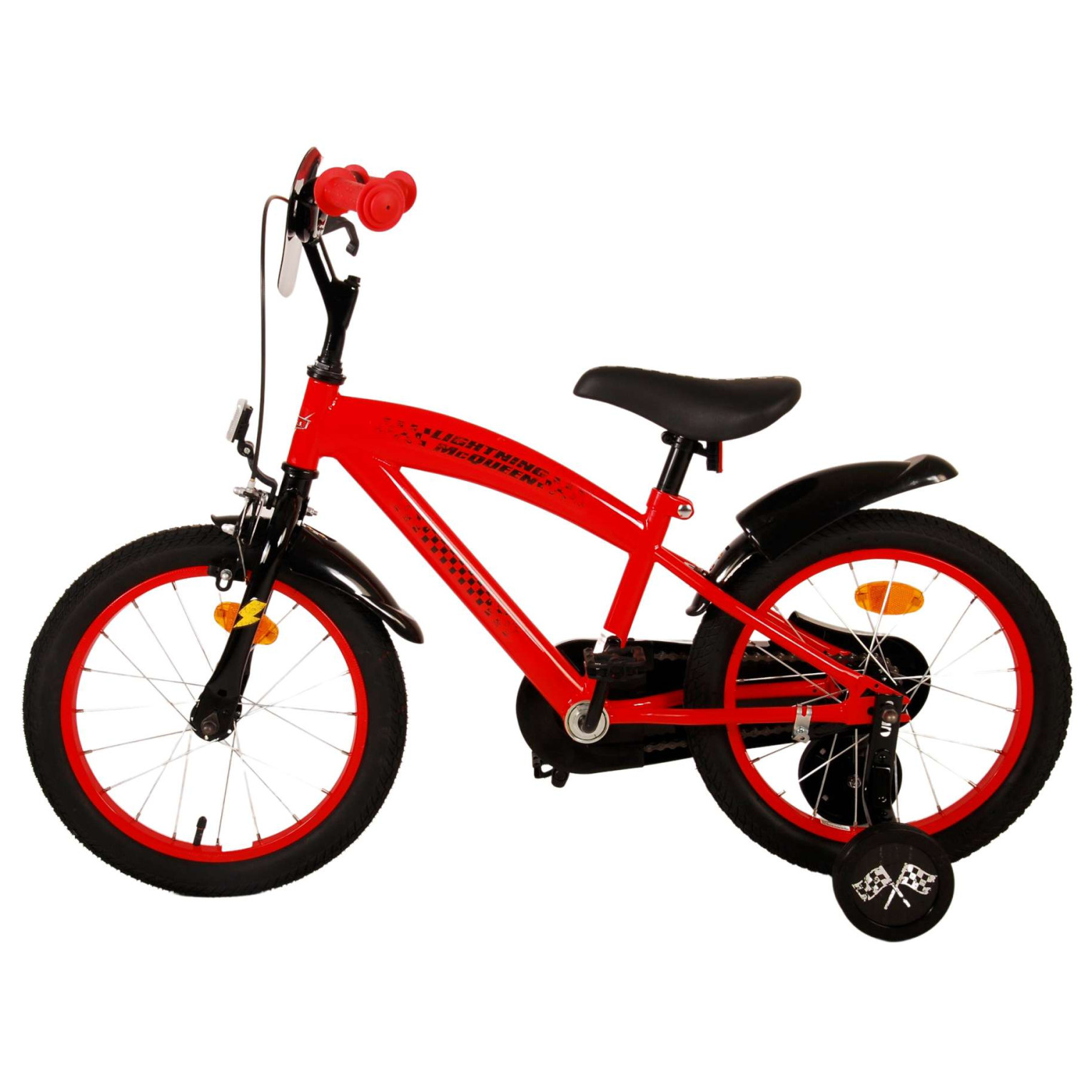 Disney Cars Fiets - 16 inch - Rood