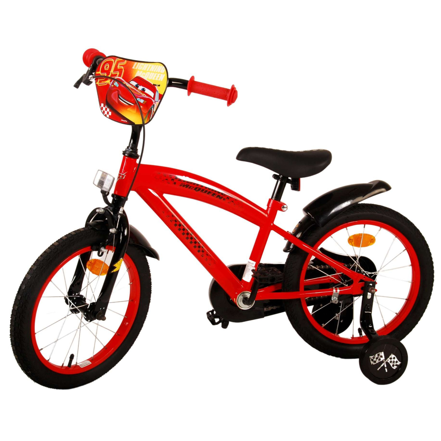 Disney Cars Fiets - 16 inch - Rood