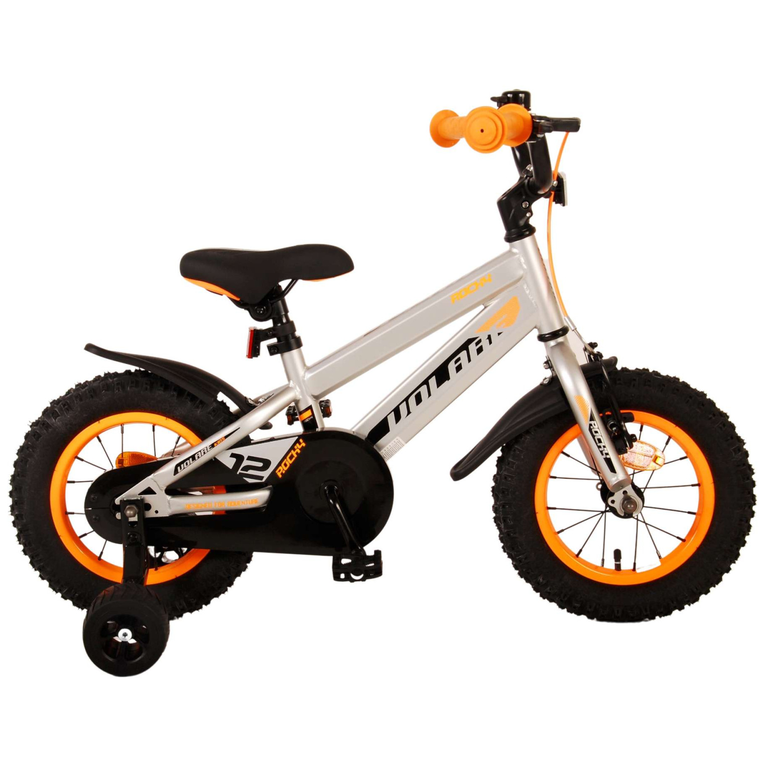 Volare Rocky Fiets - 12 inch - Grijs