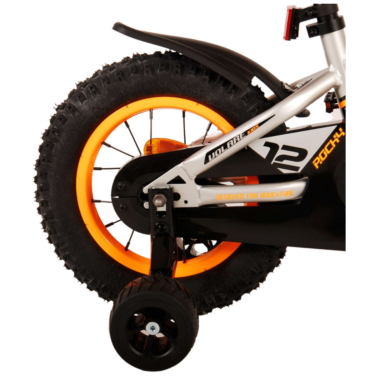 Volare Rocky Fiets - 12 inch - Grijs