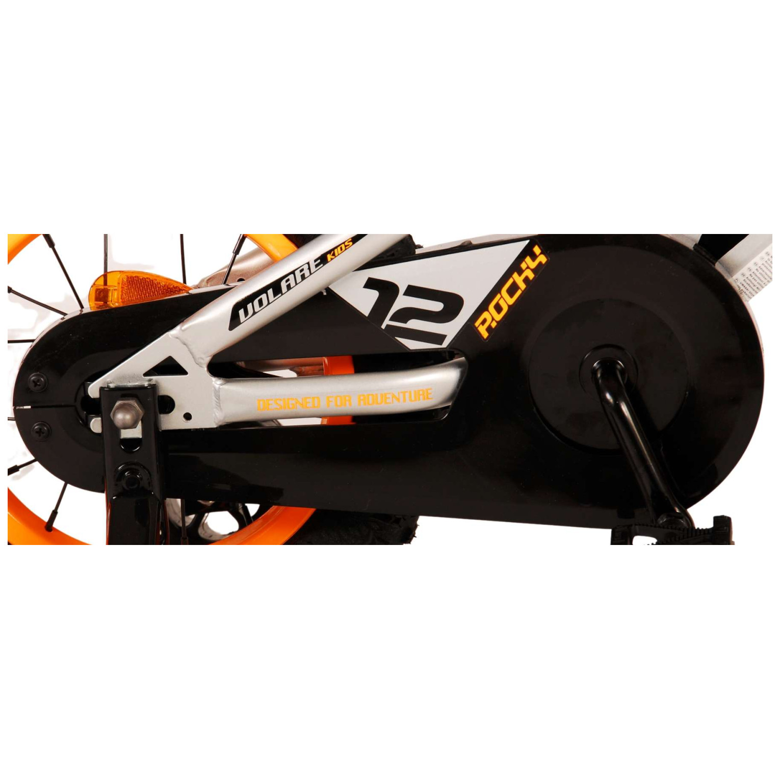 Volare Rocky Fiets - 12 inch - Grijs