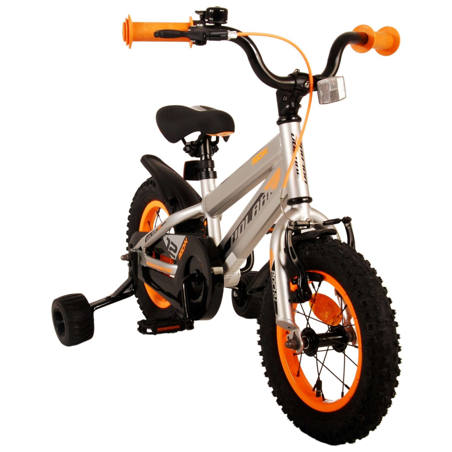 Volare Rocky Fiets - 12 inch - Grijs