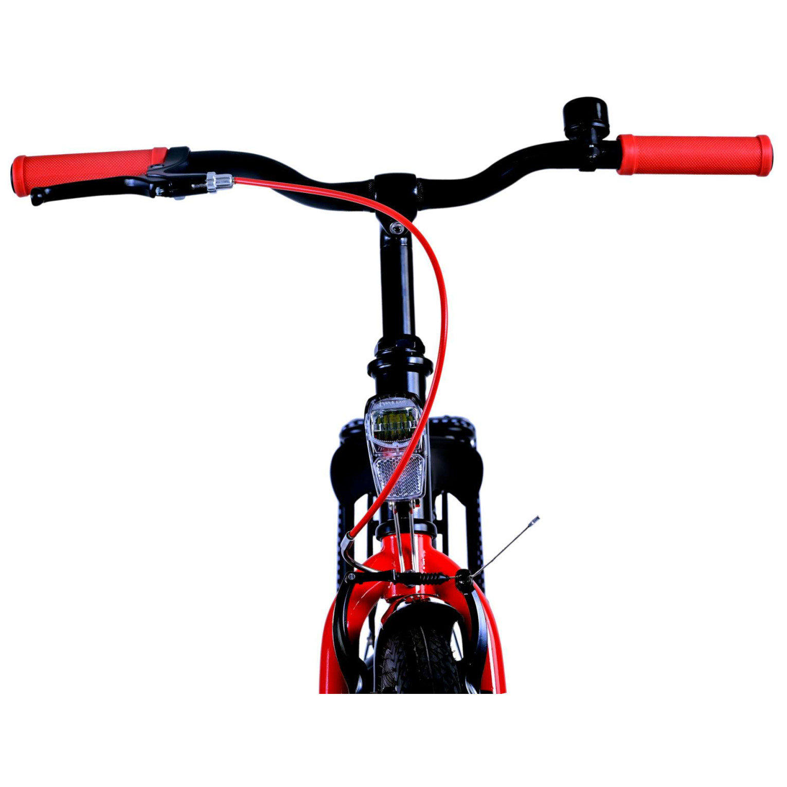 Volare Thombike Fiets - 26 inch - Zwart Rood