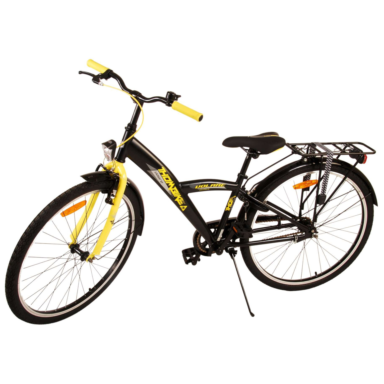 Vélo Volare Thombike - 26 pouces - Noir Jaune