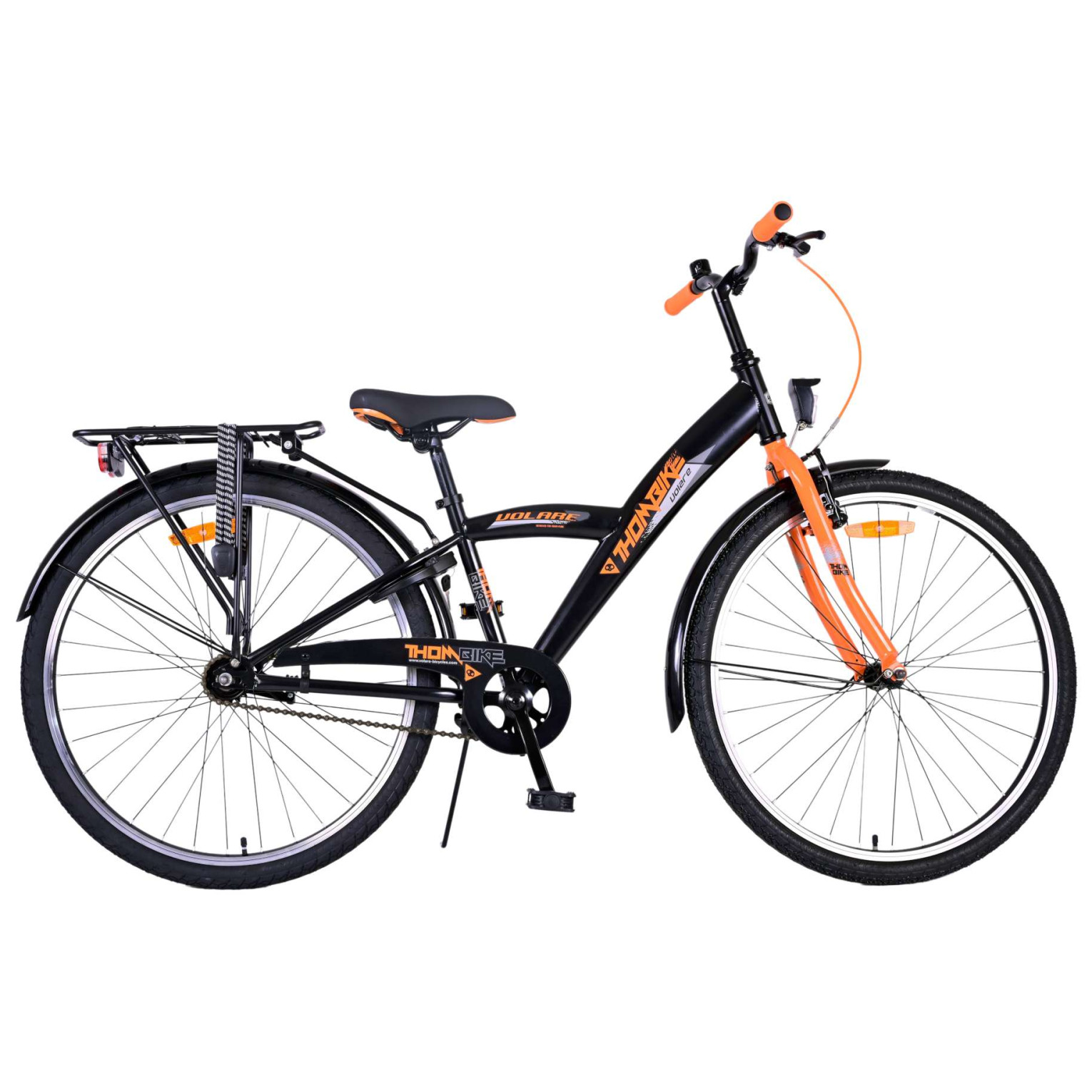 Vélo Volare Thombike - 26 pouces - Noir Orange