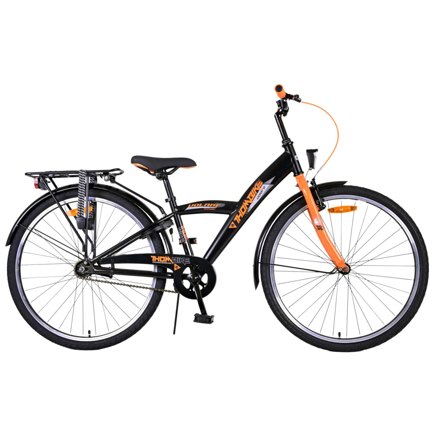 Vélo Volare Thombike - 26 pouces - Noir Orange