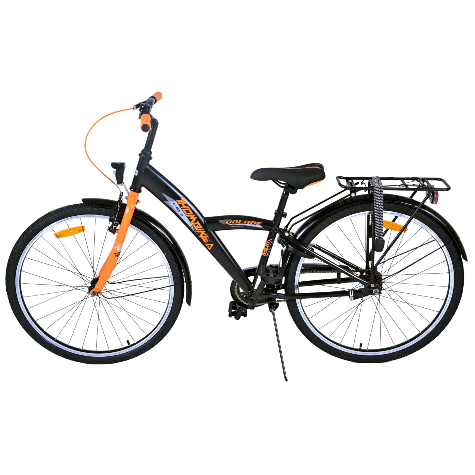 Vélo Volare Thombike - 26 pouces - Noir Orange