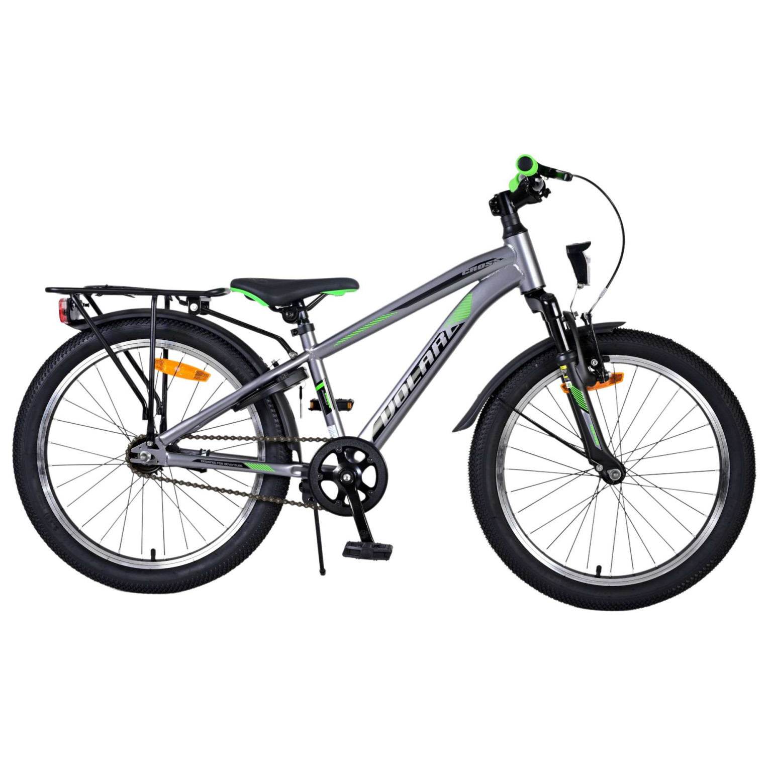 Volare Cross Fiets - 20 inch - donker Grijs