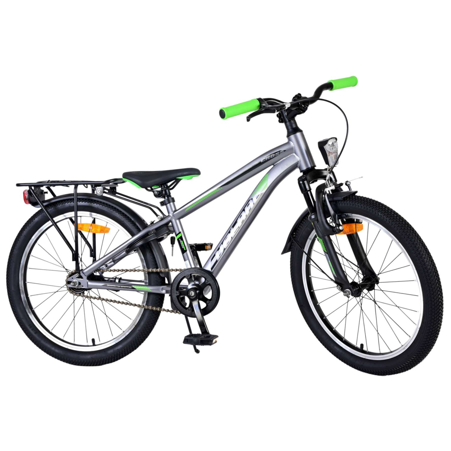 Volare Cross Fiets - 20 inch - donker Grijs