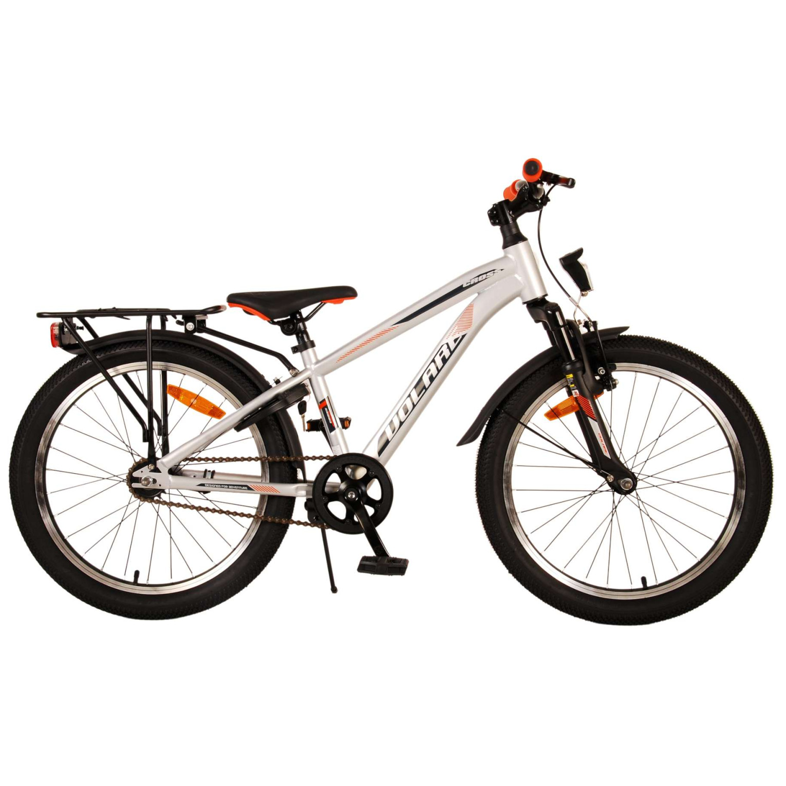 Volare Cross Fiets - 20 inch - Zilver