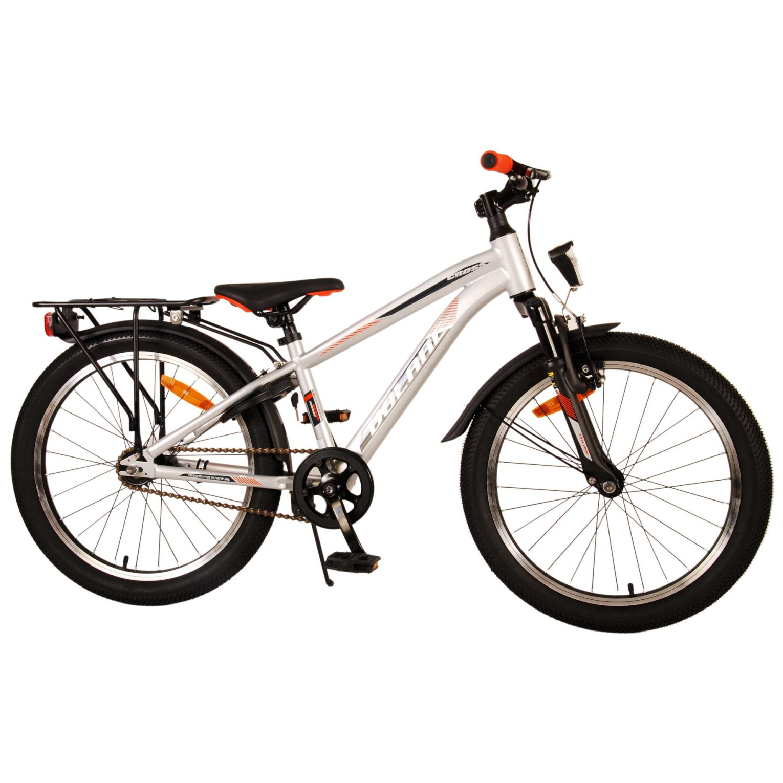 Volare Cross Fiets - 20 inch - Zilver