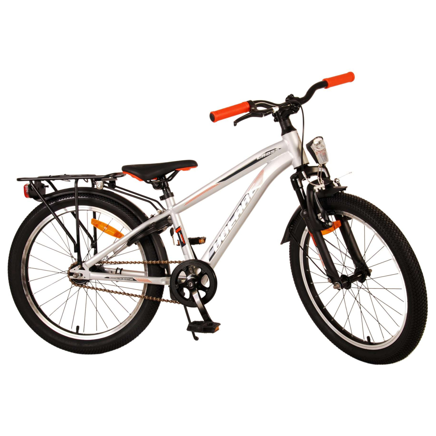 Volare Cross Fiets - 20 inch - Zilver