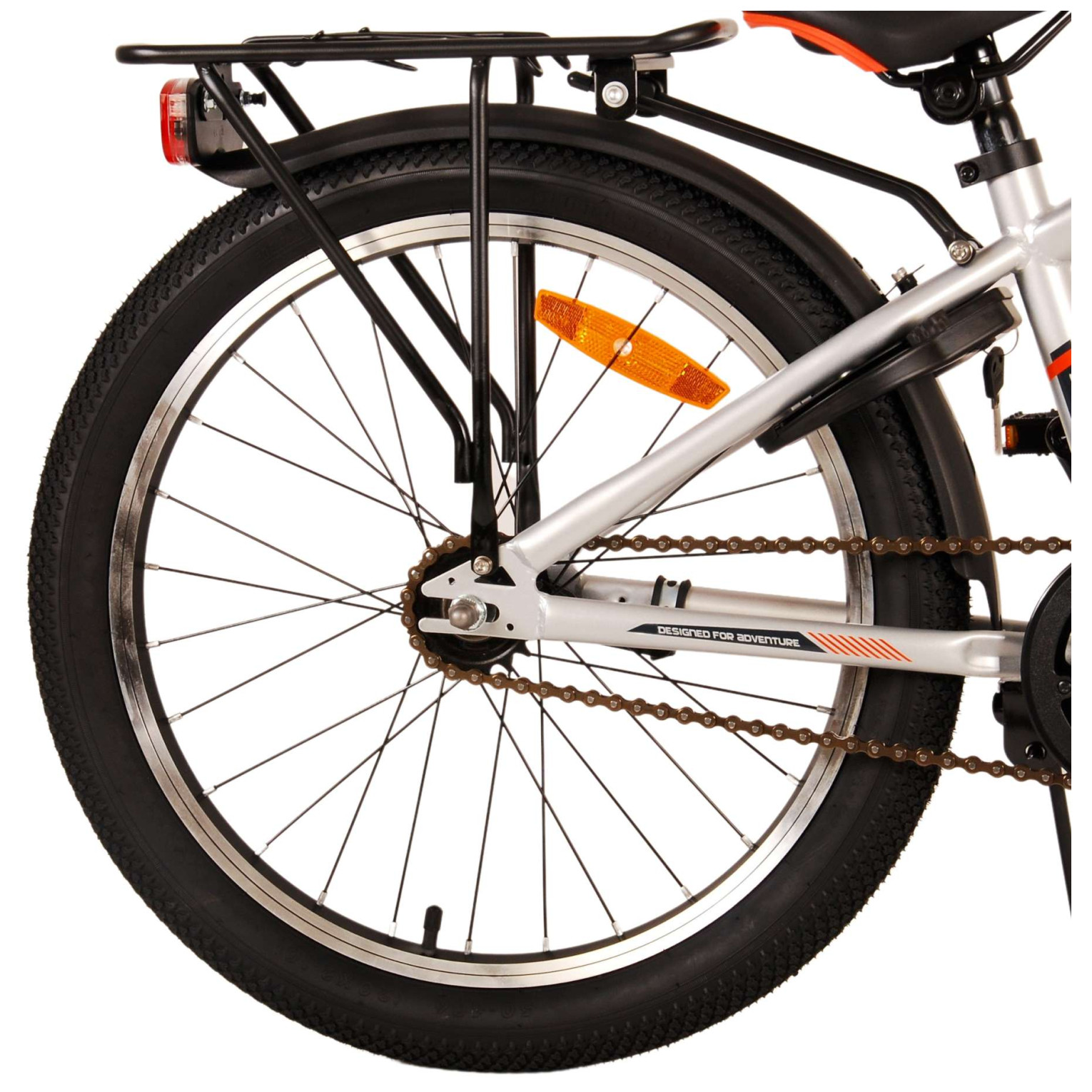 Volare Cross Fiets - 20 inch - Zilver