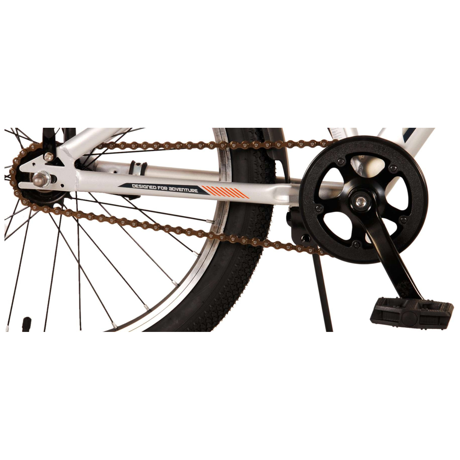 Volare Cross Fiets - 20 inch - Zilver