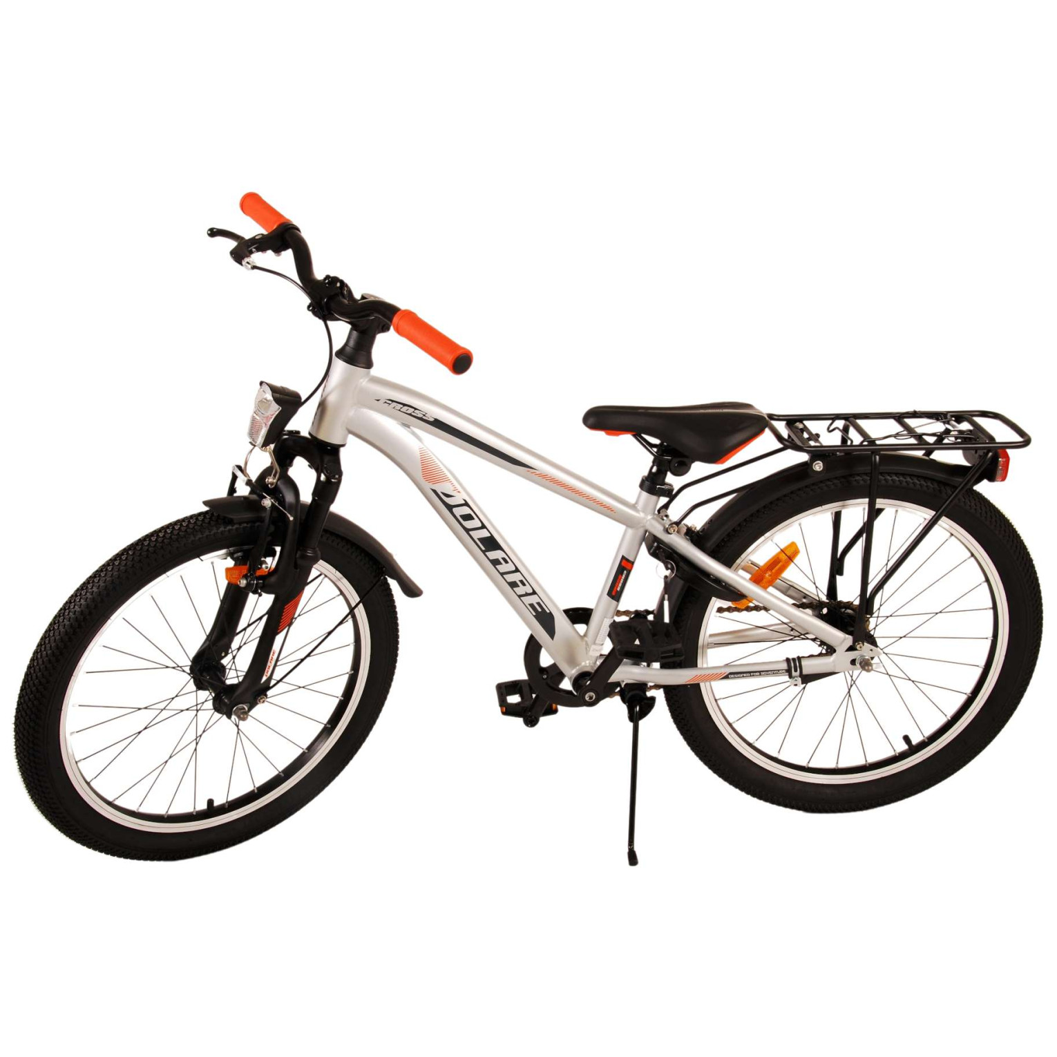 Volare Cross Fiets - 20 inch - Zilver