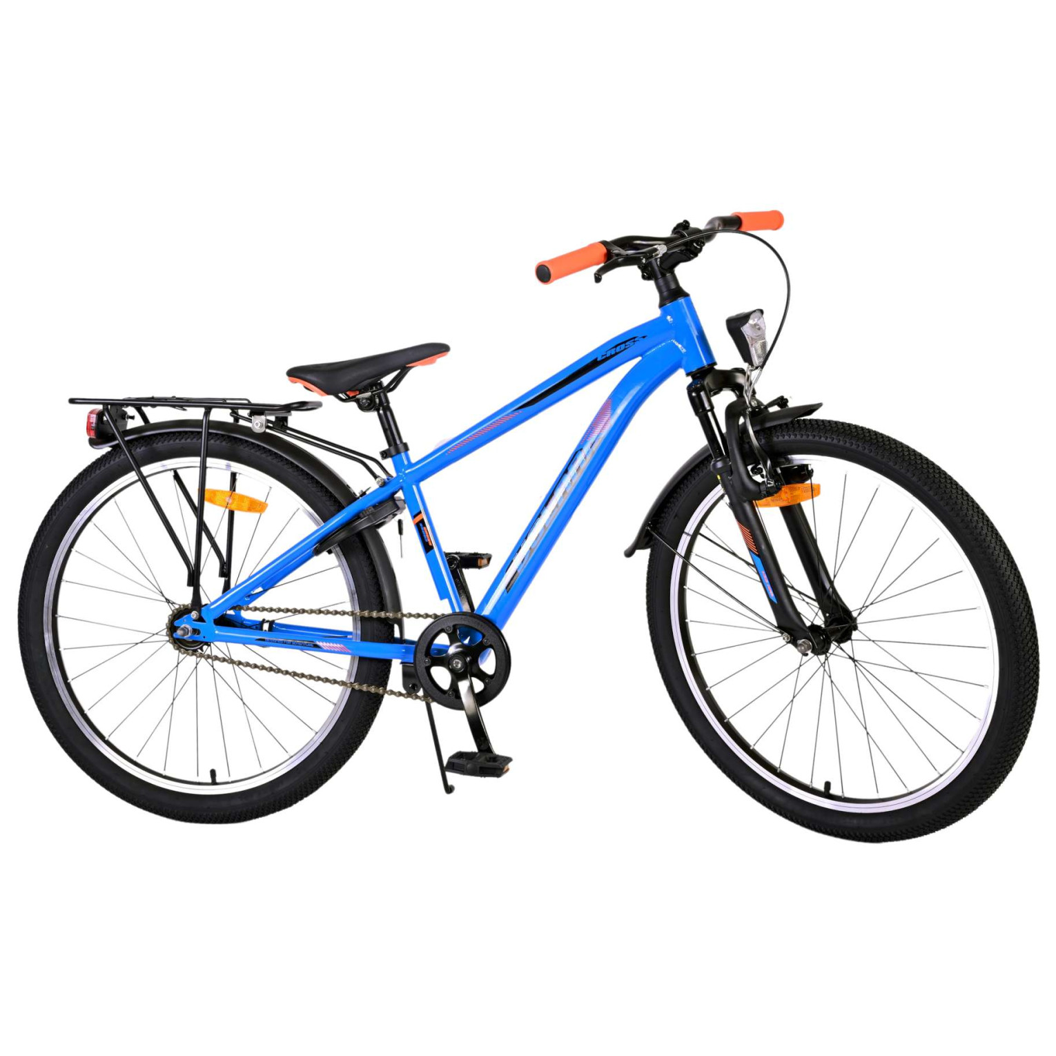 Volare Cross Fiets - 24 inch - Blauw