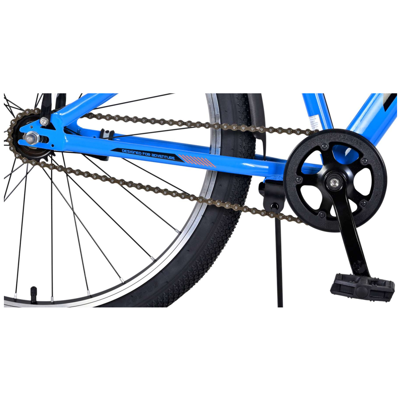 Volare Cross Fiets - 24 inch - Blauw