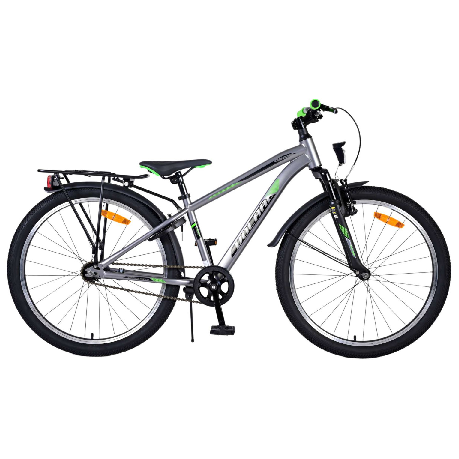 Volare Cross Fiets - 24 inch - donker Grijs