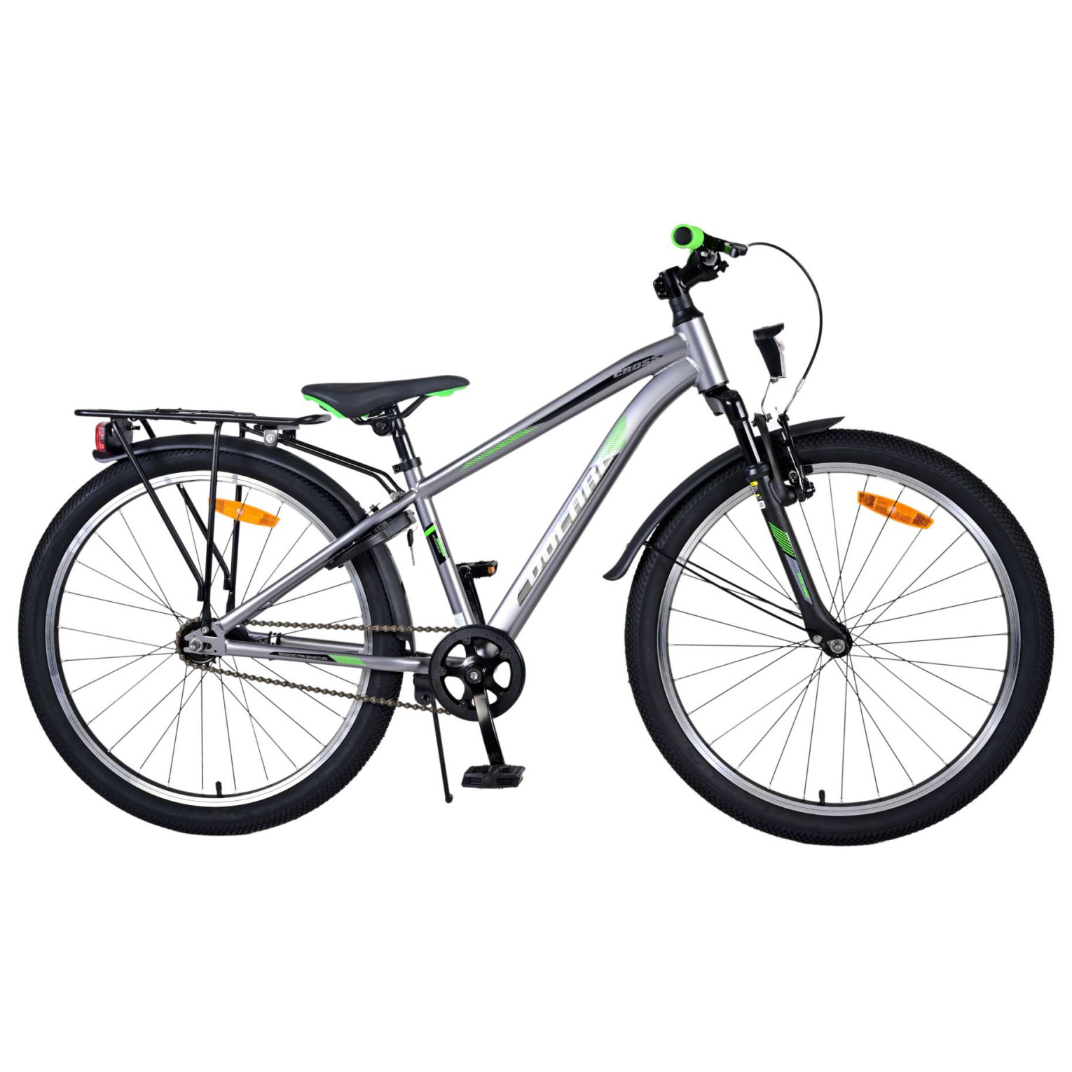 Volare Cross Fiets - 24 inch - donker Grijs